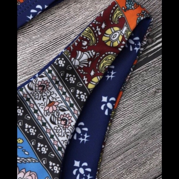 *SOLD* Multicolor Bikini - Picture 4 of 8